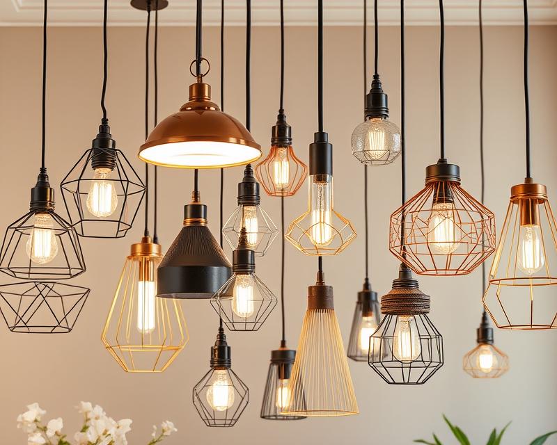 Rodzaje i style stylowych lamp wiszących dla każdego wnętrza