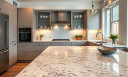Kuchnia z granitowym blatem – trwałość, estetyka i elegancja