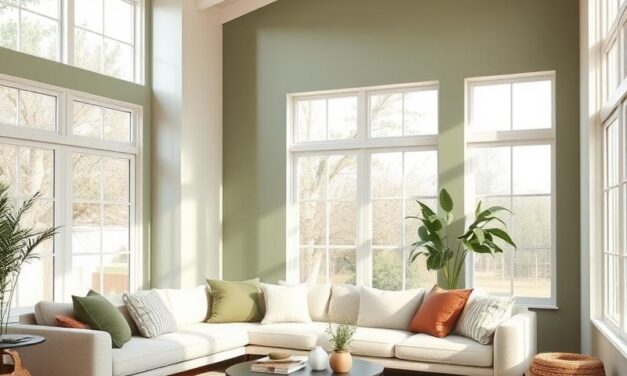 Najmodniejsze kolory ścian do salonu w 2024 i 2025 roku