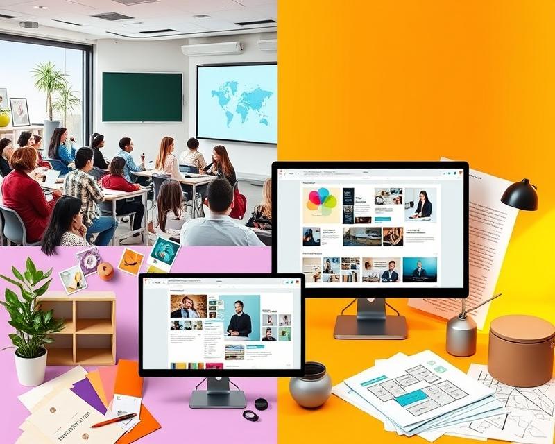 Rodzaje kursów projektowania wnętrz: stacjonarne, online i hybrydowe