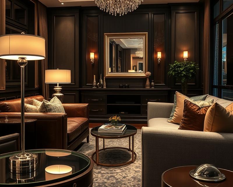 Chromowane elementy meblowe w nowoczesnych i klasycznych aranżacjach