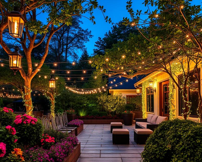 Pomysły na oświetlenie ogrodu: trendy, rodzaje i technologia