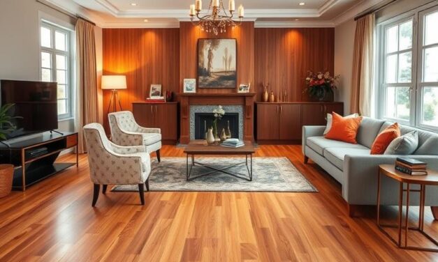 Czy warto wybrać drewnianą podłogę w salonie? Zalety i aranżacje