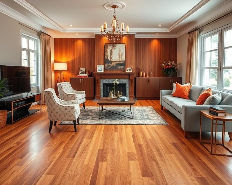 Czy warto wybrać drewnianą podłogę w salonie? Zalety i aranżacje