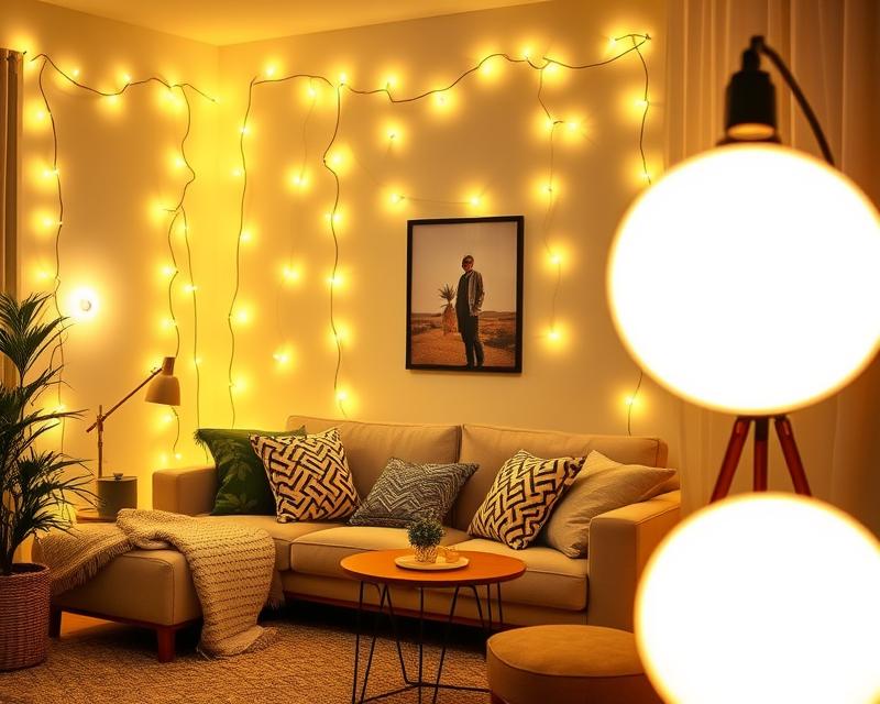 Jak stworzyć przytulną aranżację z lampkami IKEA i nowoczesnym oświetleniem