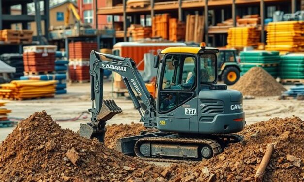 Zastosowania minikoparki w pracach ziemnych i budowlanych