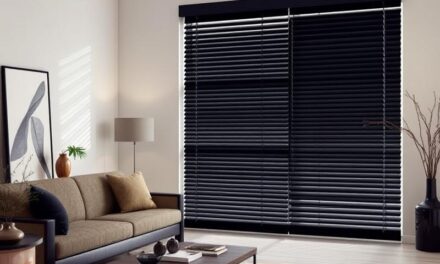 Czarne drewniane żaluzje: stylowe dopasowanie do wnętrz i aranżacje