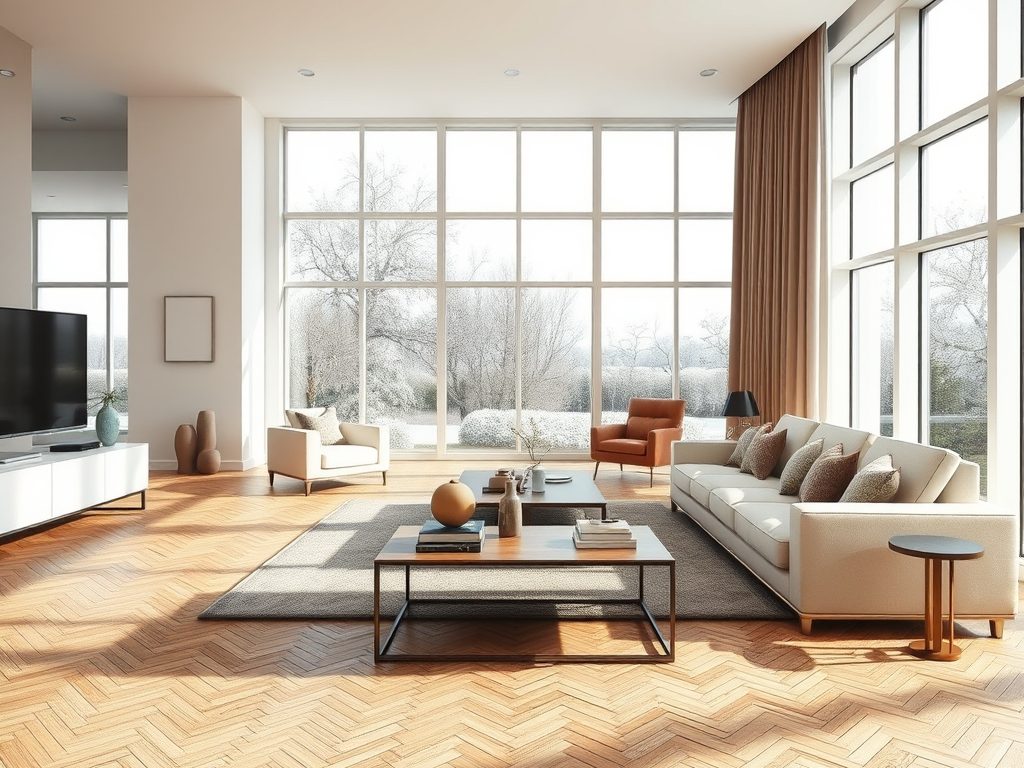 Jodełka na podłodze w nowoczesnym wnętrzu – kiedy wybór dodaje lekkości, a kiedy przytłacza przestrzeń?