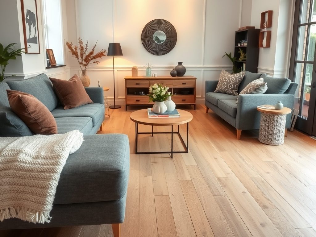 Podłoga do szarych mebli: jak wybrać kolor i materiał, by stworzyć ciepłą i spójną aranżację