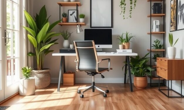 Podłoga do home office: jak wybrać trwałe i komfortowe rozwiązanie sprzyjające pracy zdalnej