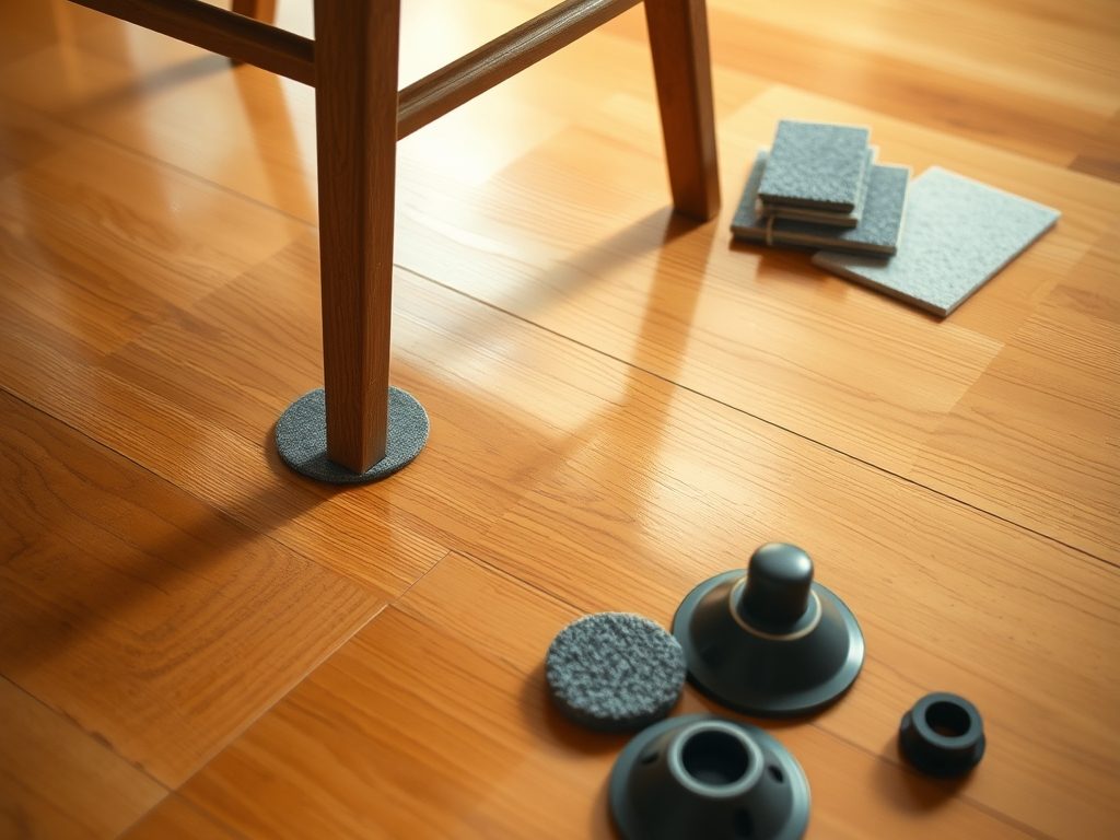 Jak skutecznie chronić podłogę przed rysami od krzeseł: materiały, montaż i codzienne nawyki ochronne