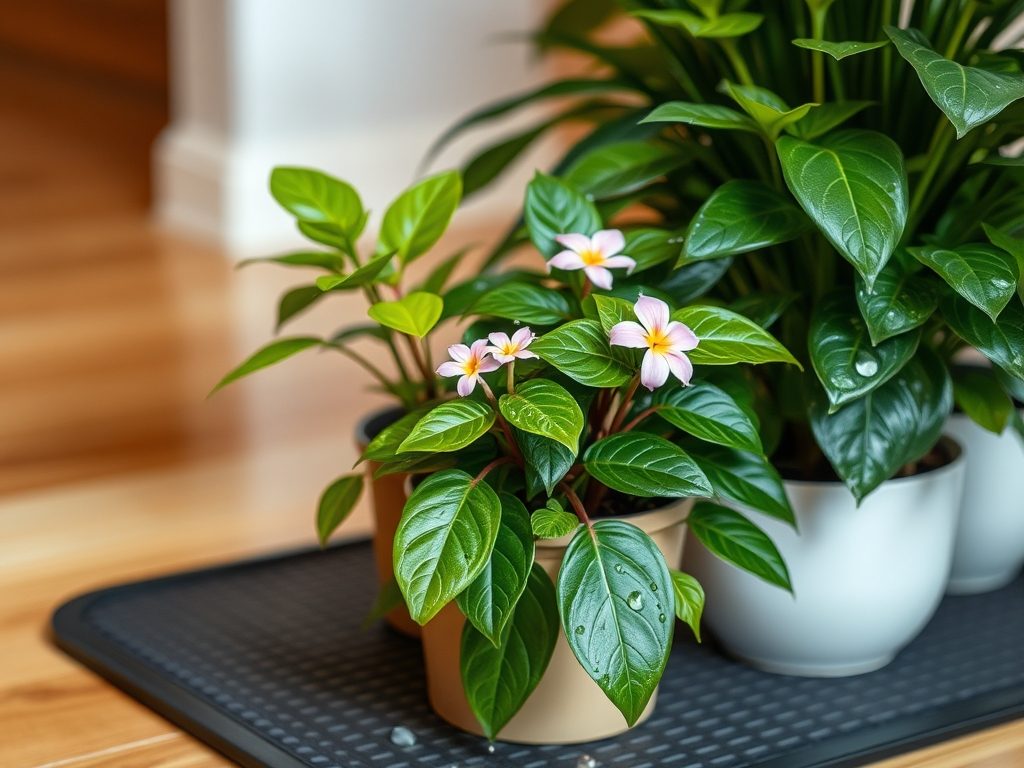 Ochrona podłogi pod roślinami w donicach: praktyczne sposoby na uniknięcie zacieków i uszkodzeń