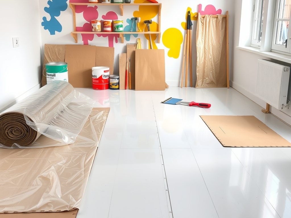Ochrona podłogi podczas remontu: skuteczne materiały i praktyczne sposoby zabezpieczenia przed uszkodzeniami i zabrudzeniami