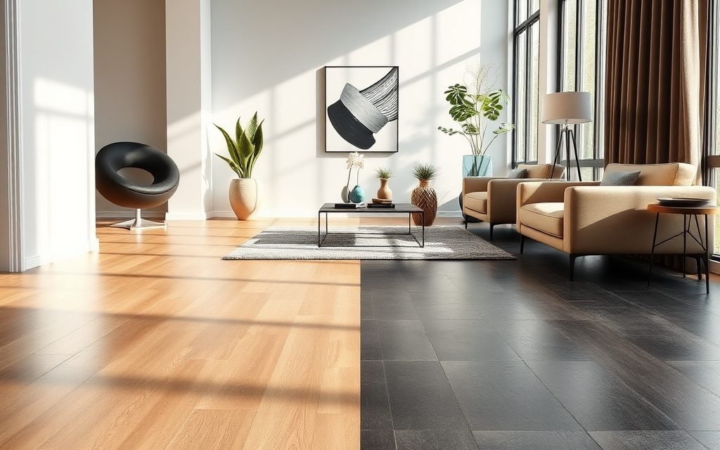 Mat czy połysk na podłodze: jak efekt wizualny łączy się z praktycznością i stylem wnętrza