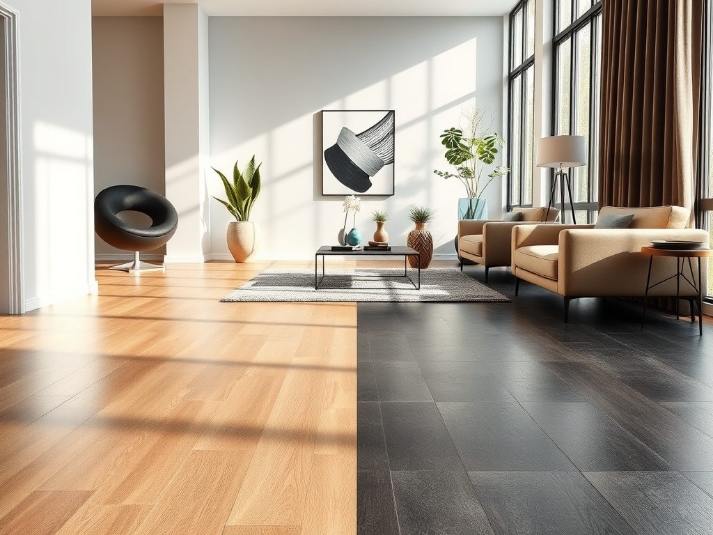 Mat czy połysk na podłodze: jak efekt wizualny łączy się z praktycznością i stylem wnętrza