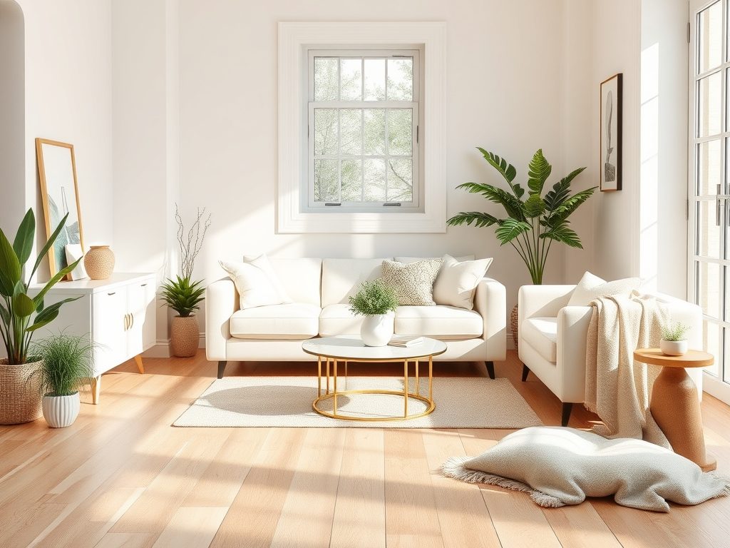 Podłoga do białych mebli: jak wybrać kolor i materiał dla harmonii lub kontrastu w aranżacji wnętrza