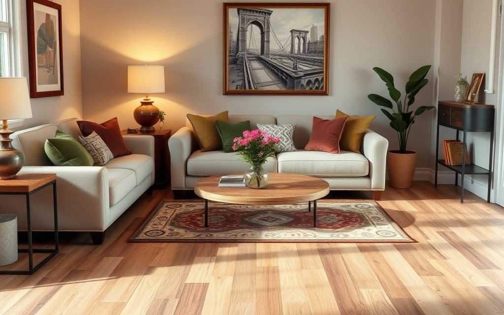 Podłoga do salonu: jak wybrać materiał, kolor i wzór dopasowany do stylu i codziennego użytkowania