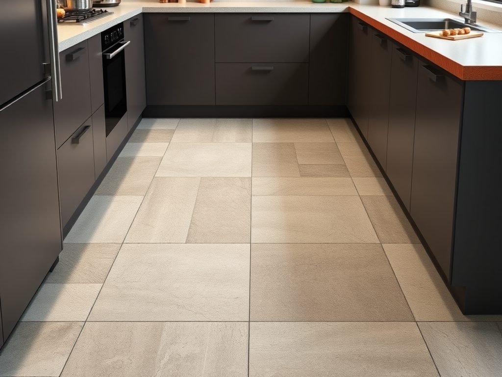 Podłoga w kuchni przy blacie: jak dobrać materiały i zabezpieczyć strefę przed zabrudzeniami