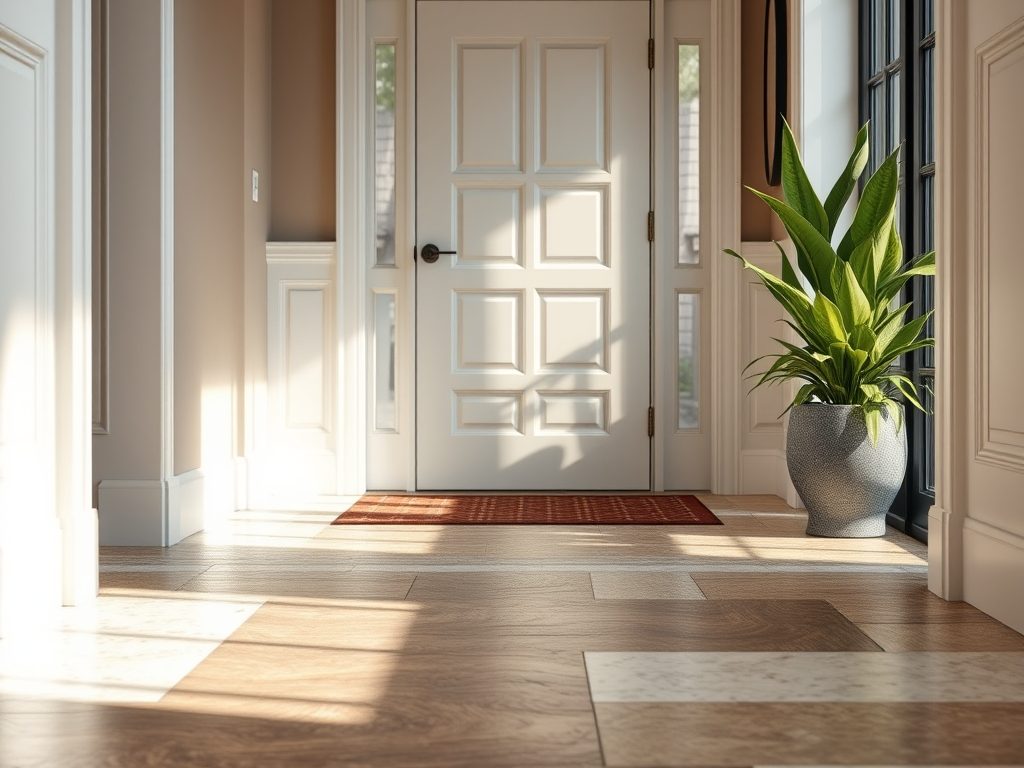 Podłoga antypoślizgowa do przedpokoju: jak wybrać bezpieczne i estetyczne rozwiązanie na lata