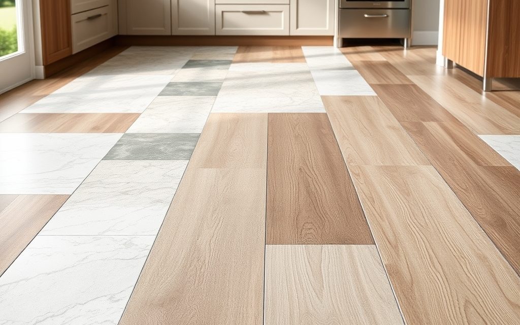 Podłoga do kuchni: wybór materiału odpornego na wilgoć i łatwego w pielęgnacji w praktyce