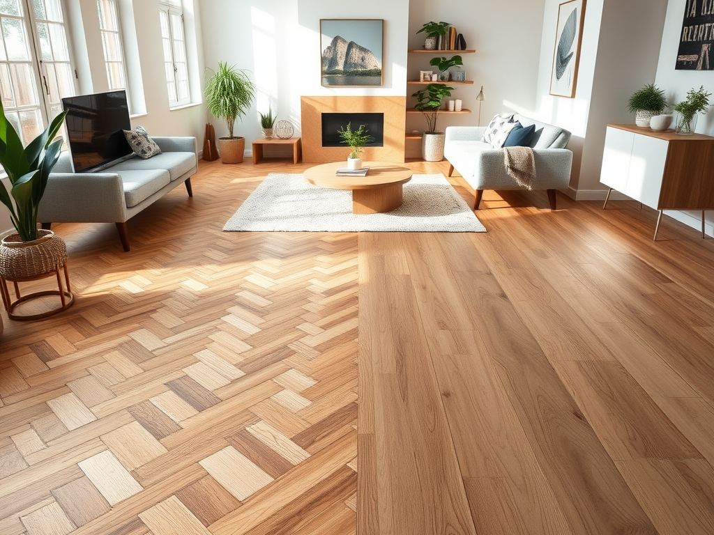 Podłoga w jodełkę czy deska prosta – jak dopasować wzór do stylu i wielkości wnętrza?