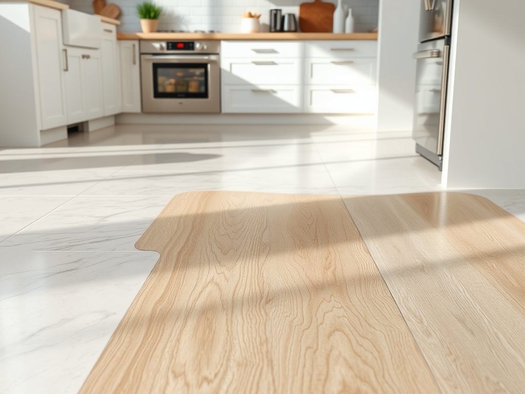 Podłoga do kuchni łatwa do mycia: materiały i faktury, które nie zatrzymują plam i zabrudzeń